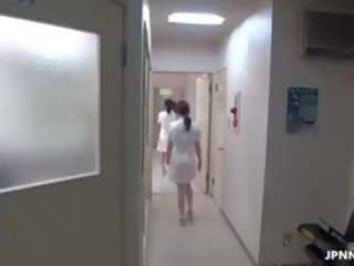 Японки медицинска сестра получава палав с а похотлив part6