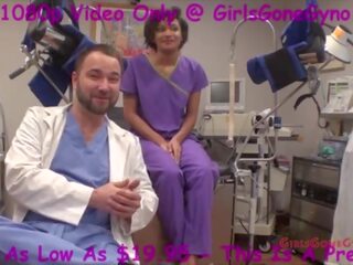 ईबोनी प्यारी jackie banes जांच द्वारा डॉक्टर tampa & डॉक्टर गुलाब पर girlsgonegyno&period;com
