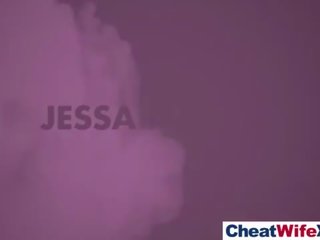 X rated film On Cam With prostitute Cheating Naughty extraordinary Wife (jessa peta) video-12