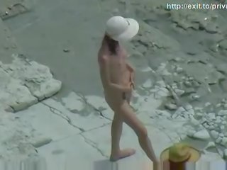 Nude Beach porn extraordinary amateur couple