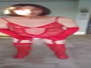 Spandex işemek giyisi degiştirme odası içinde kırmızı koca bölüm iki