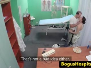 Real Spycam dirty film From European Hospital Office