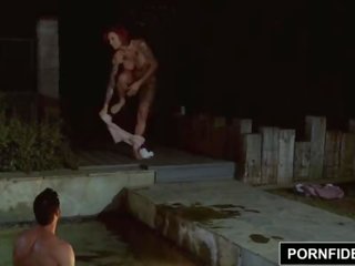 Pornfidelity anna bell peaks krossas poolen