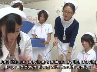 Jav nurses cfnm digawe nggo tangan bukkake demonstration subtitled
