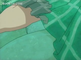 Libidinous anime telanjang dude seks / persetubuhan yang menawan ghost