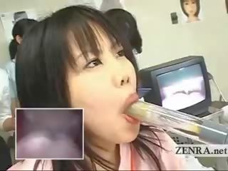 Ιαπωνία μητέρα που θα ήθελα να γαμήσω expert χρήσεις dildo με κάμερα για στοματικό εξέταση