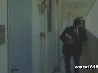 Slutty kontoris korea armuke fucks, tasuta räpane film 82