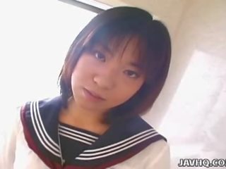 Japoniškas mademoiselle rino sayaka sucks manhood į as vonia