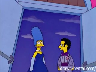 Simpsons adulto presilla - marge y artie afterparty