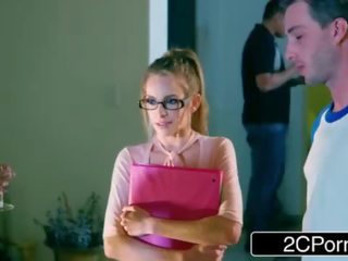 Power Rangers XXX - Nerdy schoolgirl Kimmy Granger Craving For A Jock's peter