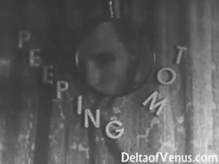 Annata sesso clip 1950s - voyeur cazzo - peeping tom