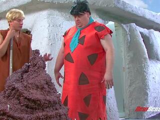 De flintstones een xxx parodie: pijpen vies klem prestatie. hayden winters door faphouse