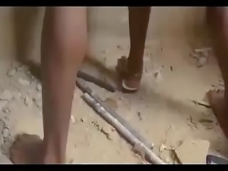 Afrikaly nigerian getto youths zartyldap sikmek a virgin / first part