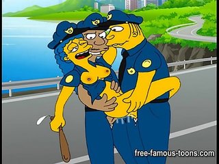 Simpsons adulto película parodia