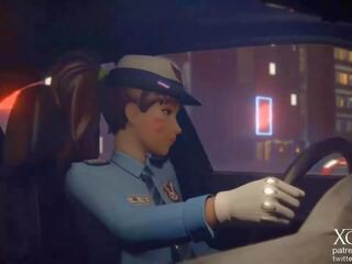 Overwatch Police Officer D Va, Free Police Mobile HD porn ab | xHamster