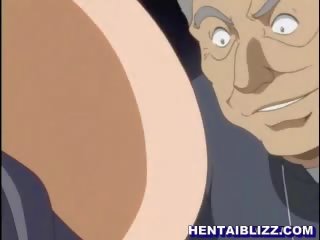 Hentai mníška dostane fucked podľa perverzné priest